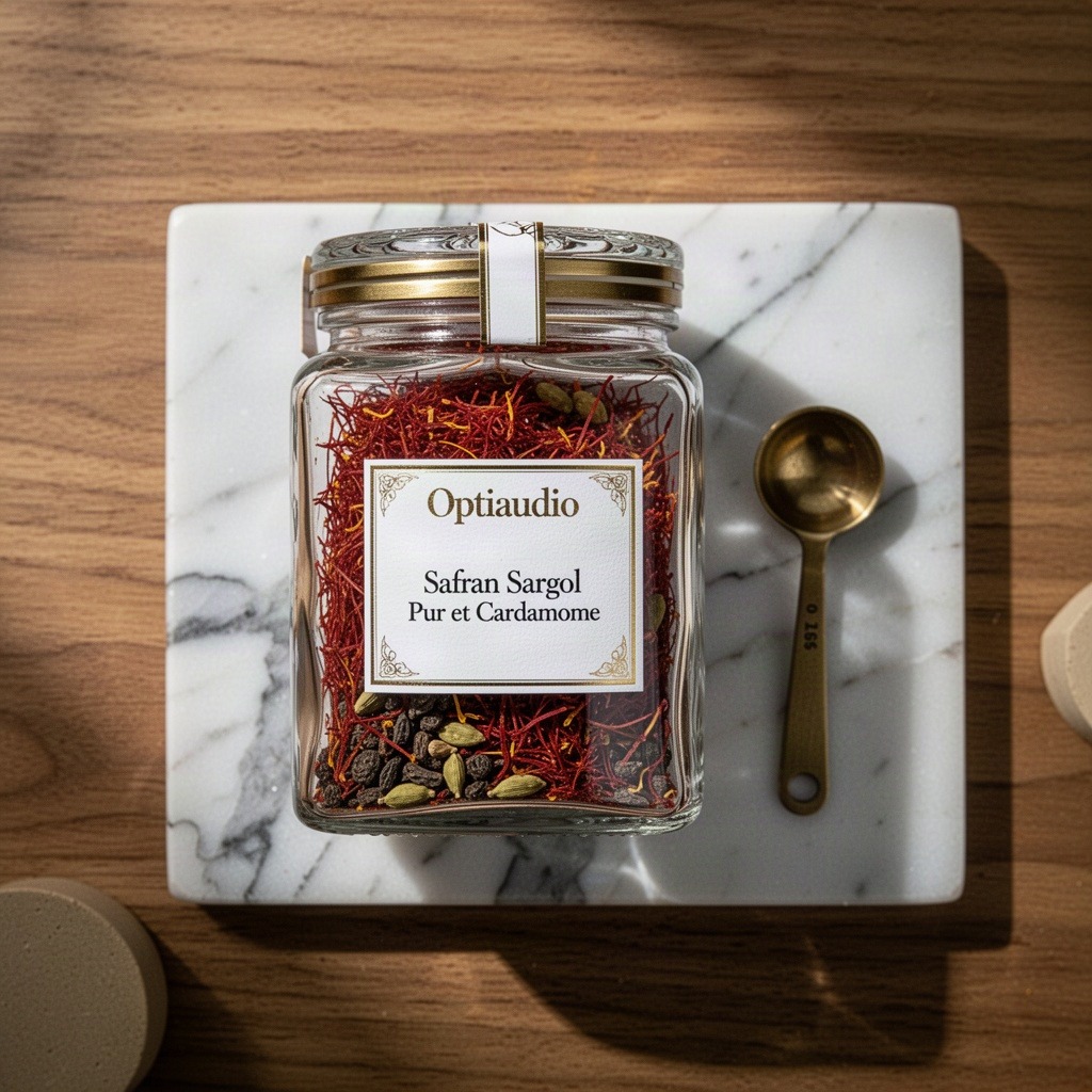 Optiaudio Safran Sargol Pur et Cardamome