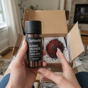 Optiaudio Sumac Sauvage Séché et Cumin Noir